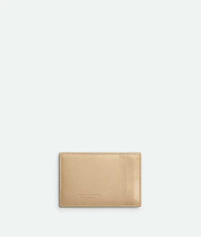 Women Bottega Veneta Card Cases Cassette Credit Card Case Porridge