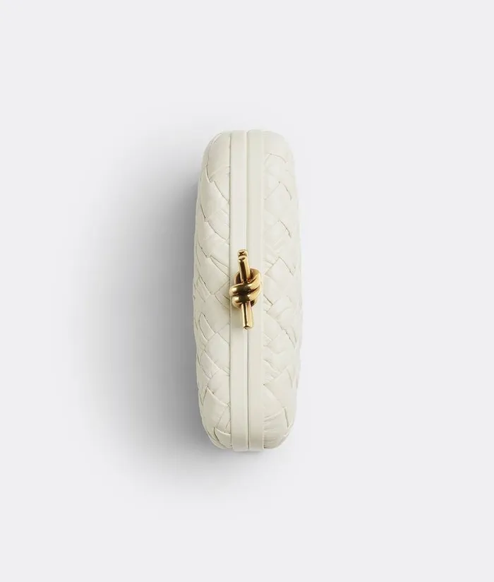 Women Bottega Veneta Clutch Knot Bone