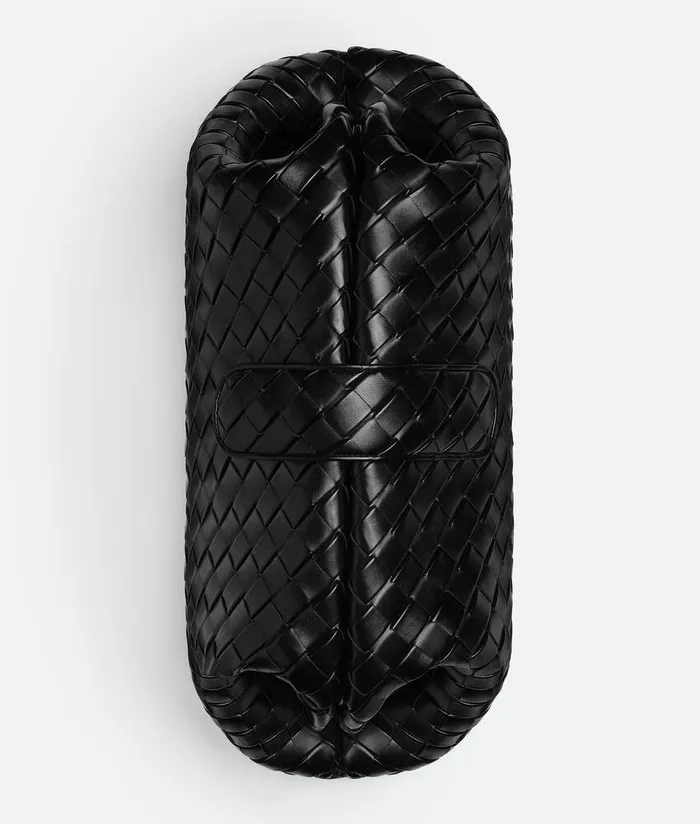 Women Bottega Veneta Clutch Maxi Lauren 1980 Black