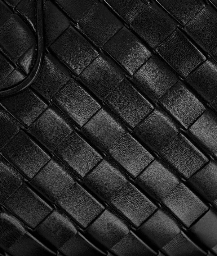 Women Bottega Veneta Clutch Maxi Lauren 1980 Black