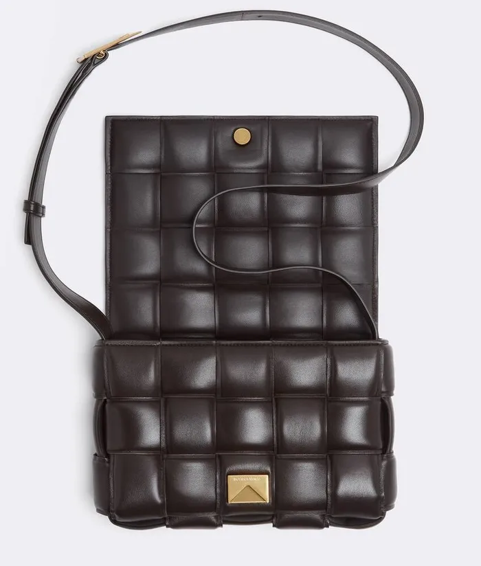 Women Bottega Veneta Crossbody Padded Cassette Fondant