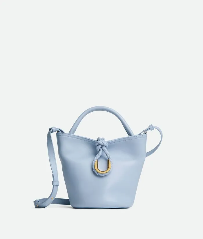 Women Bottega Veneta Crossbody Small Liberta Bucket Lunar