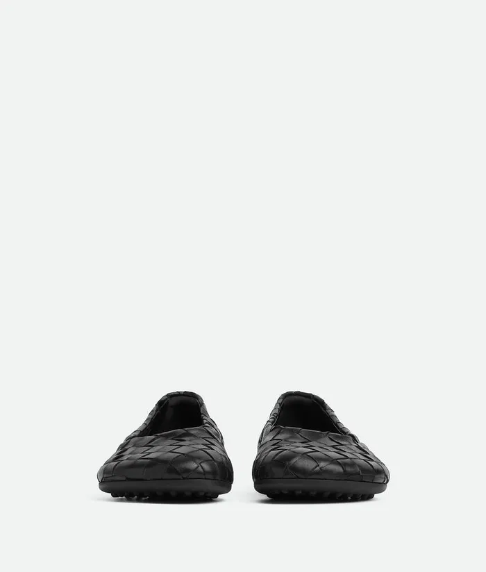 Women Bottega Veneta Flats Atomic Ballerina Black