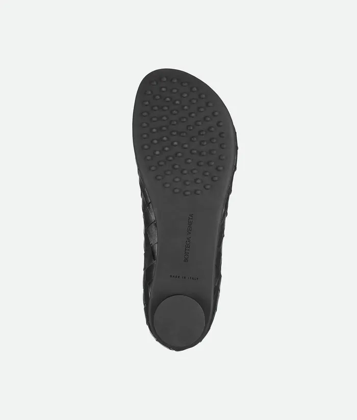 Women Bottega Veneta Flats Atomic Ballerina Black