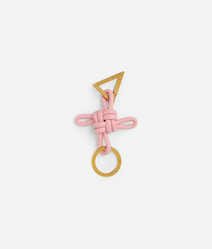 Women Bottega Veneta Key Rings Triangle Key Ring Ribbon