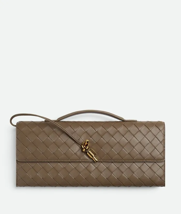 Women Bottega Veneta Mini Andiamo Clutch Pinecone