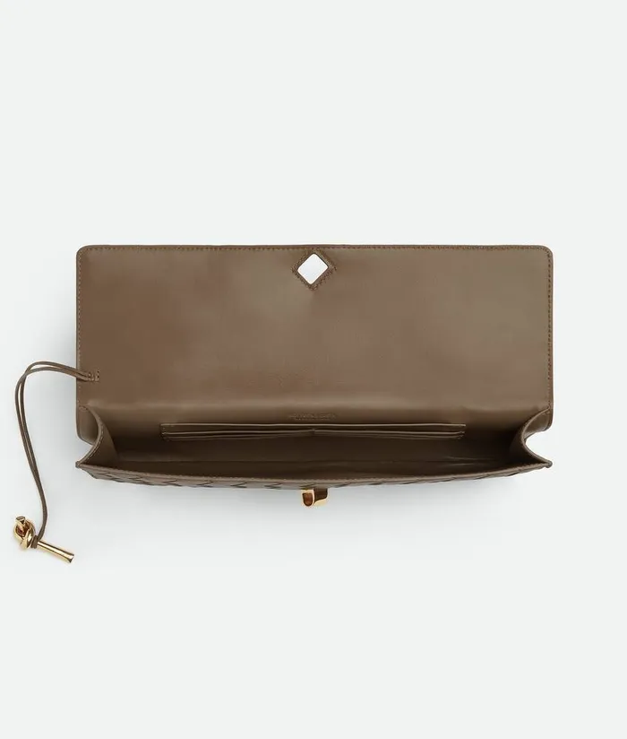Women Bottega Veneta Mini Andiamo Clutch Pinecone