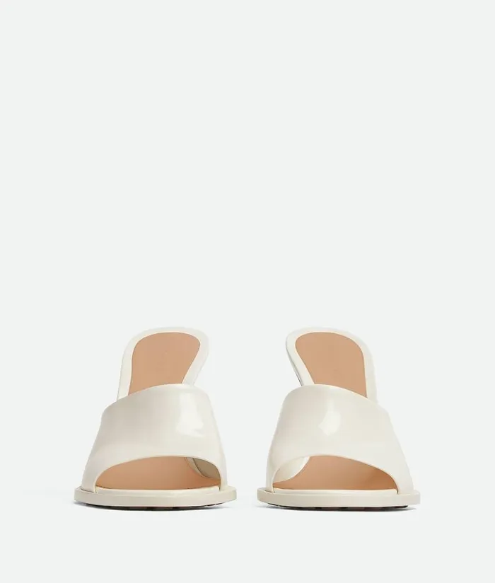 Women Bottega Veneta Sandals ChaCha Mule White