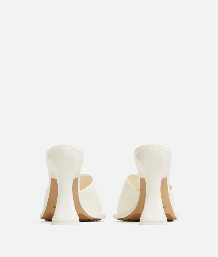 Women Bottega Veneta Sandals ChaCha Mule White