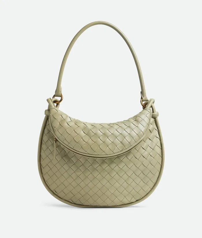 Women Bottega Veneta Shoulder Gemelli Travertine