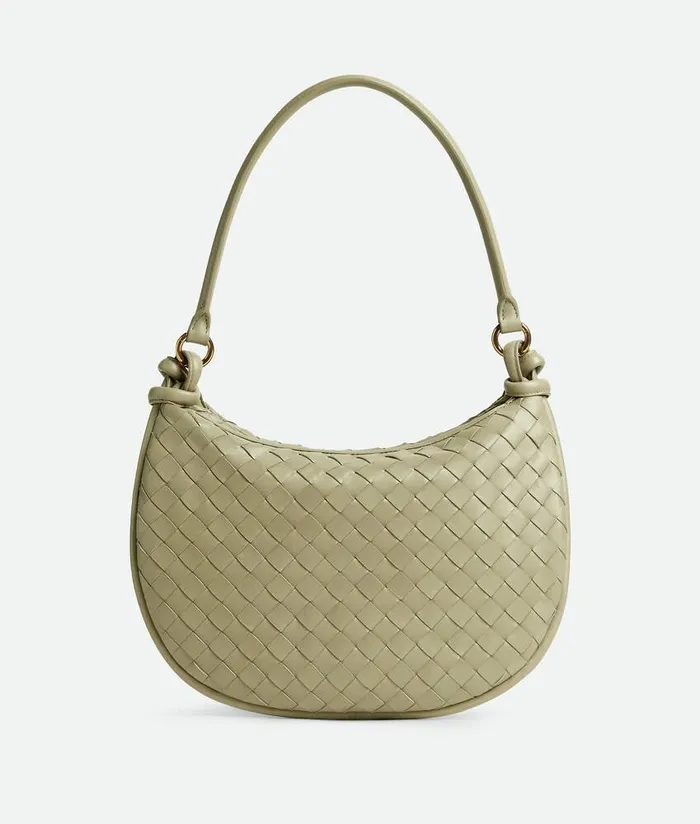 Women Bottega Veneta Shoulder Gemelli Travertine