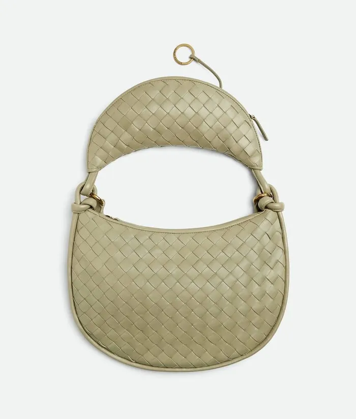 Women Bottega Veneta Shoulder Gemelli Travertine
