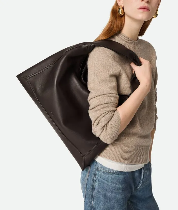 Women Bottega Veneta Shoulder Hop Fondant