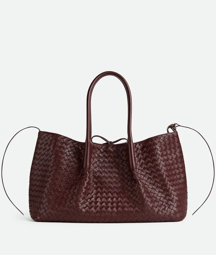Women Bottega Veneta Shoulder Pinacoteca Madder Brownlunar