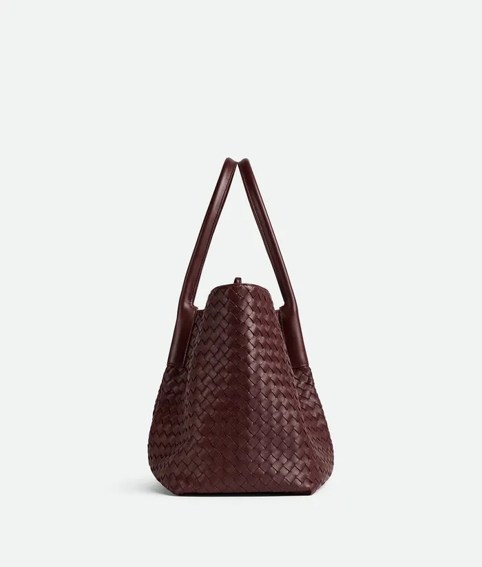 Women Bottega Veneta Shoulder Pinacoteca Madder Brownlunar