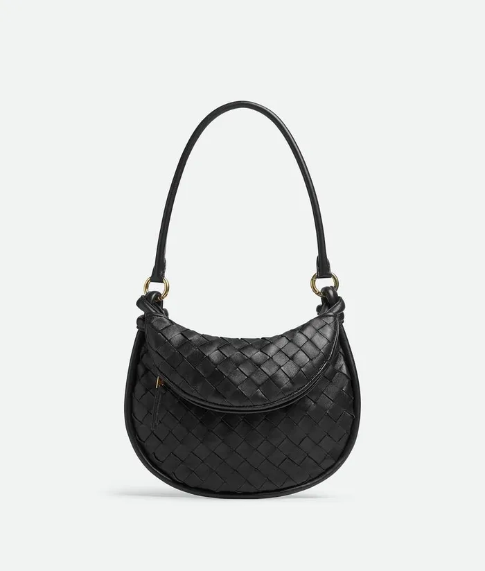 Women Bottega Veneta Shoulder Small Gemelli Black