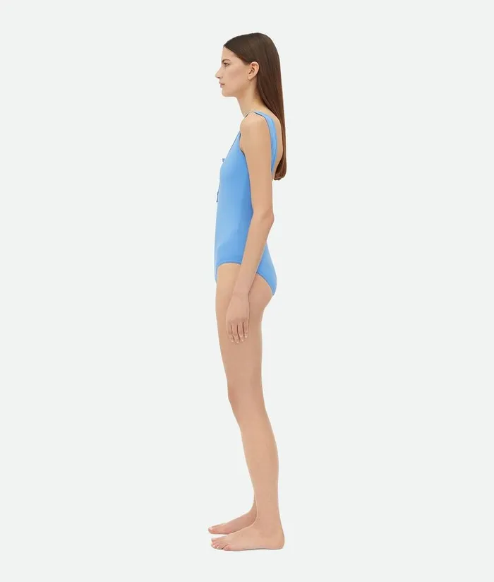 Women Bottega Veneta Swimwear Nylon Swimsuit Admiral