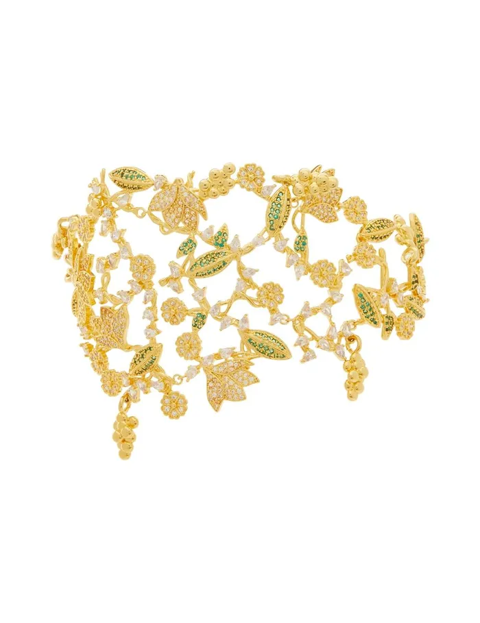 Women Bracelets Zimmermann Bloom Bracelet Goldgreen