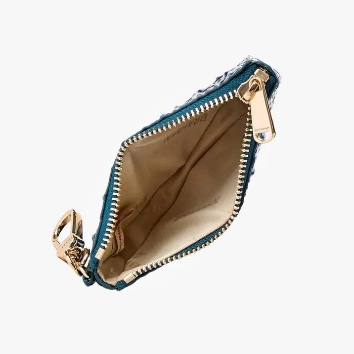 Women Brahmin Clip Ons and Keychains Britt Blue Patina Women Brahmin Clip Ons and Keychains Britt Blue Patina