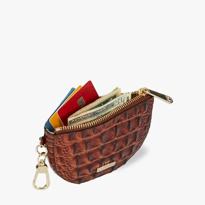 Women Brahmin Clip Ons and Keychains Britt Blue Patina Women Brahmin Clip Ons and Keychains Britt Blue Patina