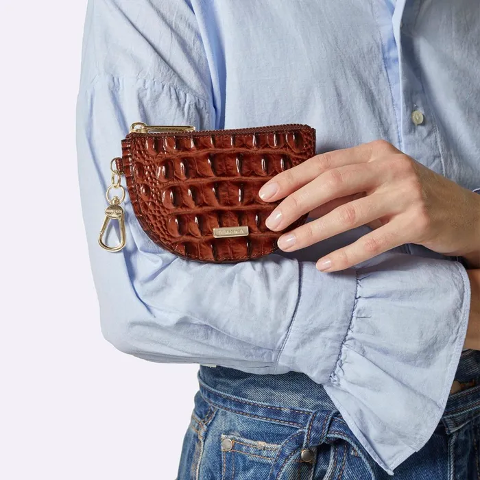 Women Brahmin Clip Ons and Keychains Britt Blue Patina Women Brahmin Clip Ons and Keychains Britt Blue Patina