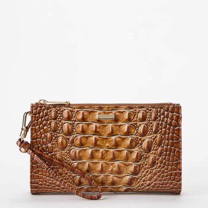 Women Brahmin Clutches Daisy Luggage Brown Melbourne