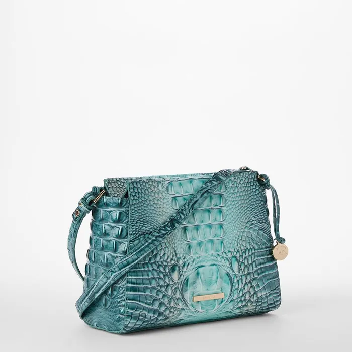 Women Brahmin Crossbodies Hillary Spearmint Ombre Melbourne Women Brahmin Crossbodies Hillary Spearmint Ombre Melbourne