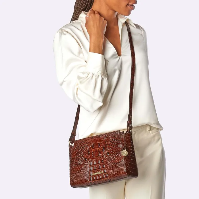 Women Brahmin Crossbodies Hillary Spearmint Ombre Melbourne Women Brahmin Crossbodies Hillary Spearmint Ombre Melbourne