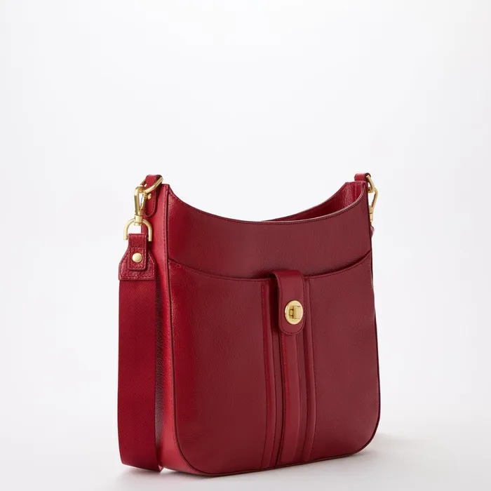 Women Brahmin Crossbodies Leia Radiant Red Mystic Women Brahmin Crossbodies Leia Radiant Red Mystic