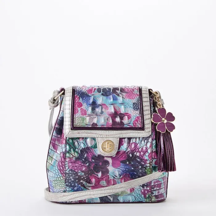 Women Brahmin Crossbodies Margo Lavender Blossoming