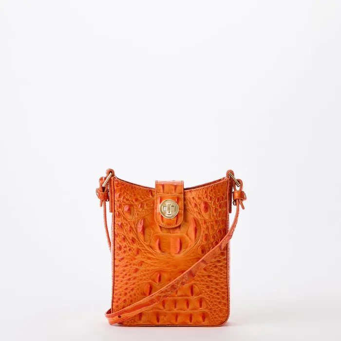 Women Brahmin Crossbodies Marley Mandarin Orange