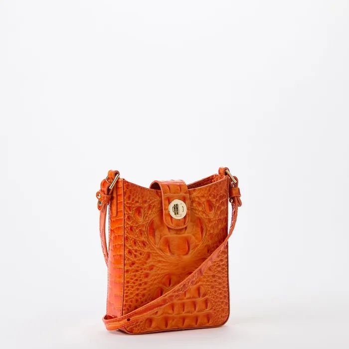 Women Brahmin Crossbodies Marley Mandarin Orange Women Brahmin Crossbodies Marley Mandarin Orange