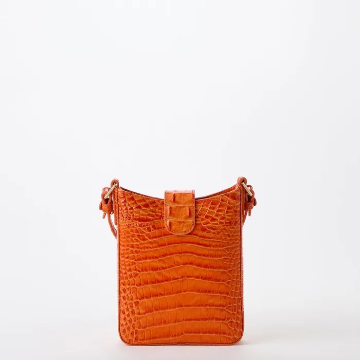 Women Brahmin Crossbodies Marley Mandarin Orange Women Brahmin Crossbodies Marley Mandarin Orange