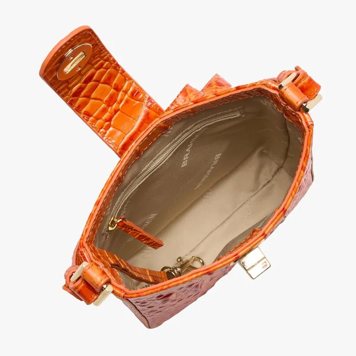 Women Brahmin Crossbodies Marley Mandarin Orange Women Brahmin Crossbodies Marley Mandarin Orange