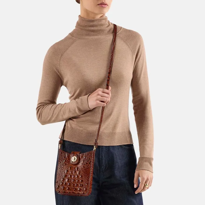 Women Brahmin Crossbodies Marley Timeless Taupe Ombre Melbourne