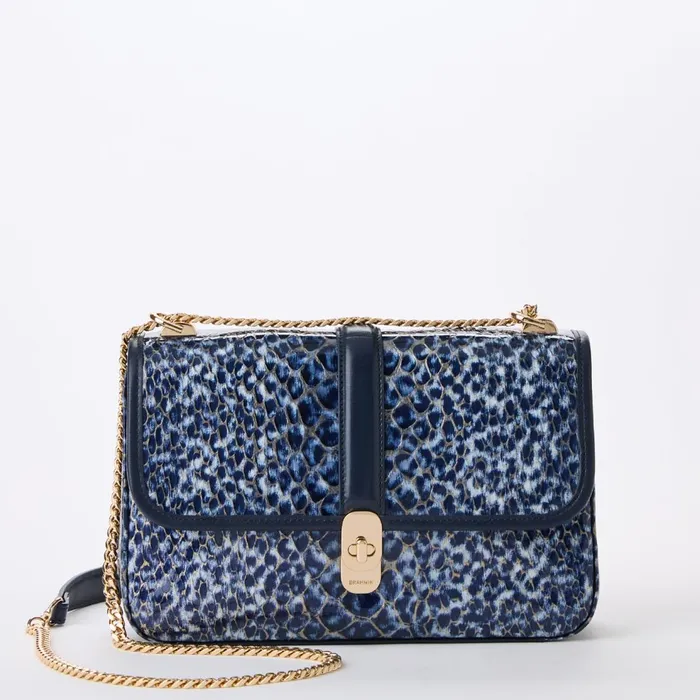 Women Brahmin Crossbodies Rosalie Navy Meadowport