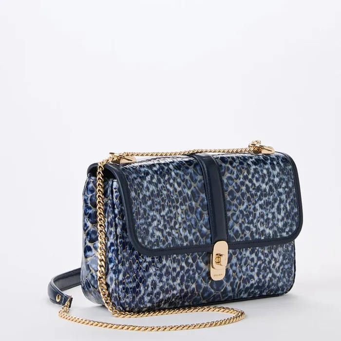 Women Brahmin Crossbodies Rosalie Navy Meadowport Women Brahmin Crossbodies Rosalie Navy Meadowport