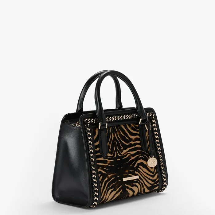 Women Brahmin Satchels Cami Black Caspian Women Brahmin Satchels Cami Black Caspian