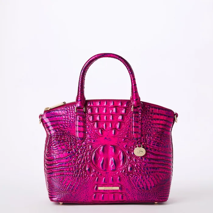 Women Brahmin Satchels Duxbury Satchel Voltage Violet