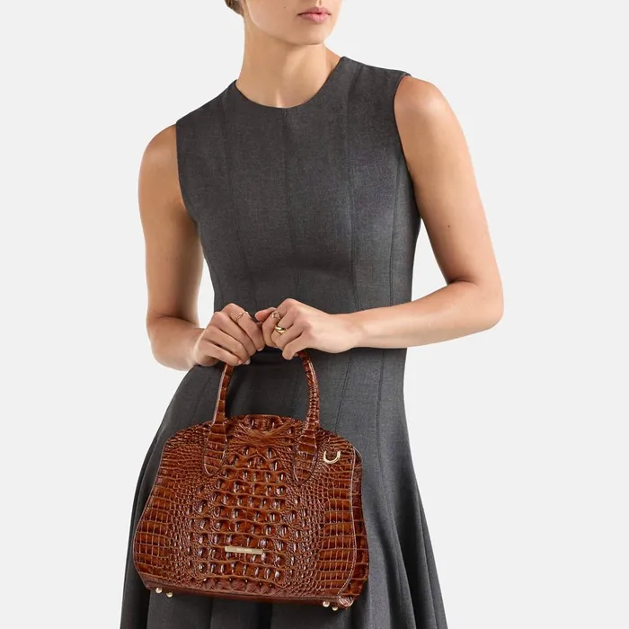 Women Brahmin Satchels Rosetta Heavenly Blue Melbourne
