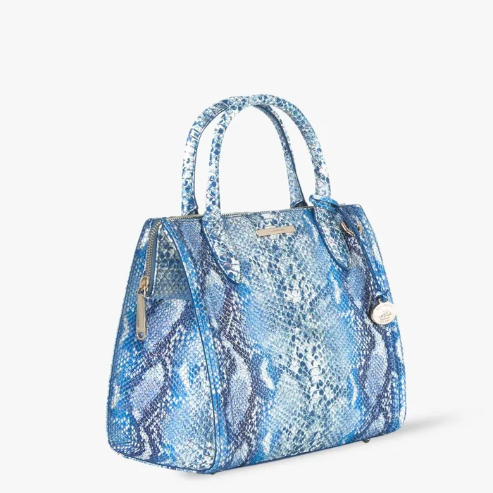 Women Brahmin Satchels Small Caroline Joyful Oceangrove Women Brahmin Satchels Small Caroline Joyful Oceangrove