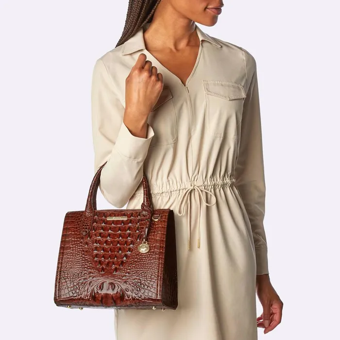 Women Brahmin Satchels Small Caroline Joyful Oceangrove Women Brahmin Satchels Small Caroline Joyful Oceangrove