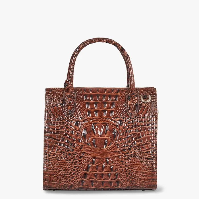 Women Brahmin Satchels Small Caroline Pecan Melbourne
