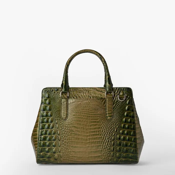 Women Brahmin Satchels Small Finley Matcha Green Women Brahmin Satchels Small Finley Matcha Green