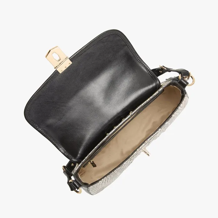 Women Brahmin Shoulder Bags Nerida Chrome Azurine Women Brahmin Shoulder Bags Nerida Chrome Azurine