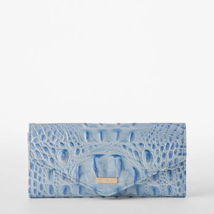 Women Brahmin Wallets and Wristlets Veronica Heavenly Blue Melbourne