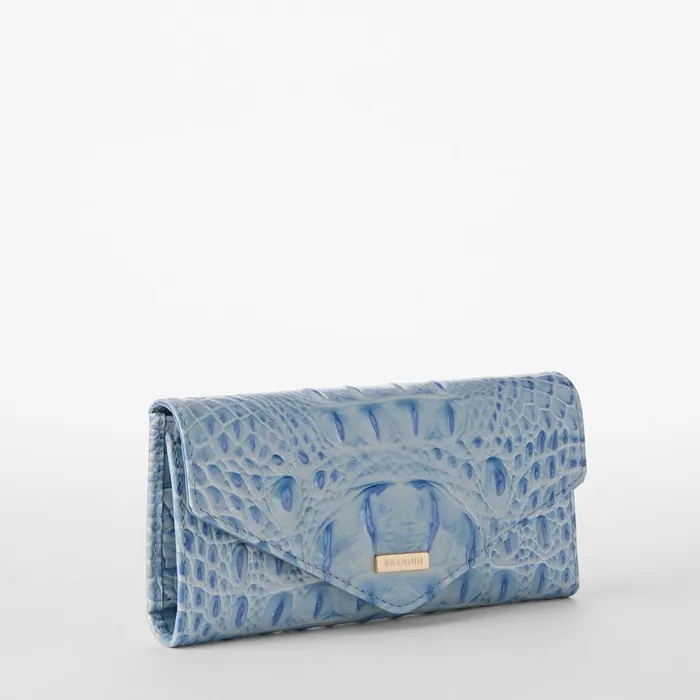 Women Brahmin Wallets and Wristlets Veronica Heavenly Blue Melbourne