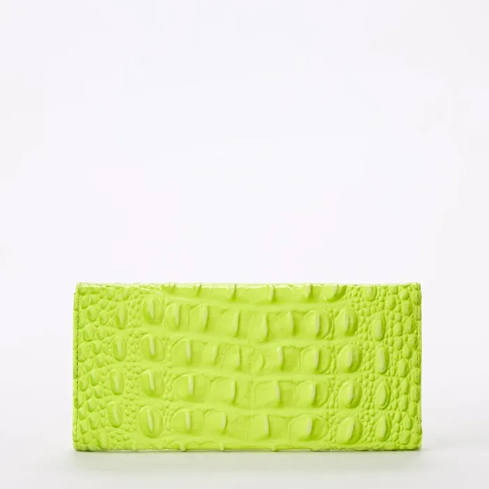 Women Brahmin Wallets and Wristlets Veronica Limelight Ombre Women Brahmin Wallets and Wristlets Veronica Limelight Ombre