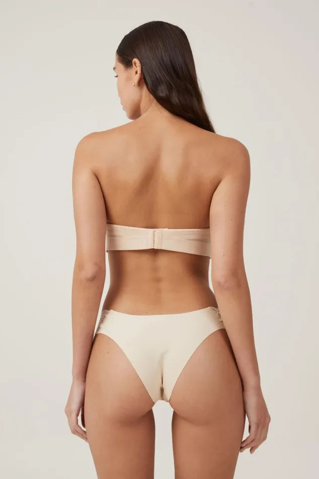 Women Bras Cotton On Everyday Strapless Lightly Lined TShirt Bra Frappe