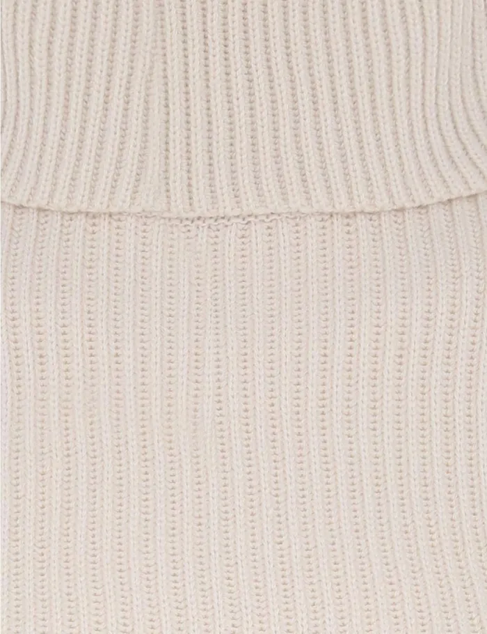 Women Clothing Zimmermann Illustration Peplum Sweater Cream